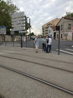 traversées en biais et BEV décalées